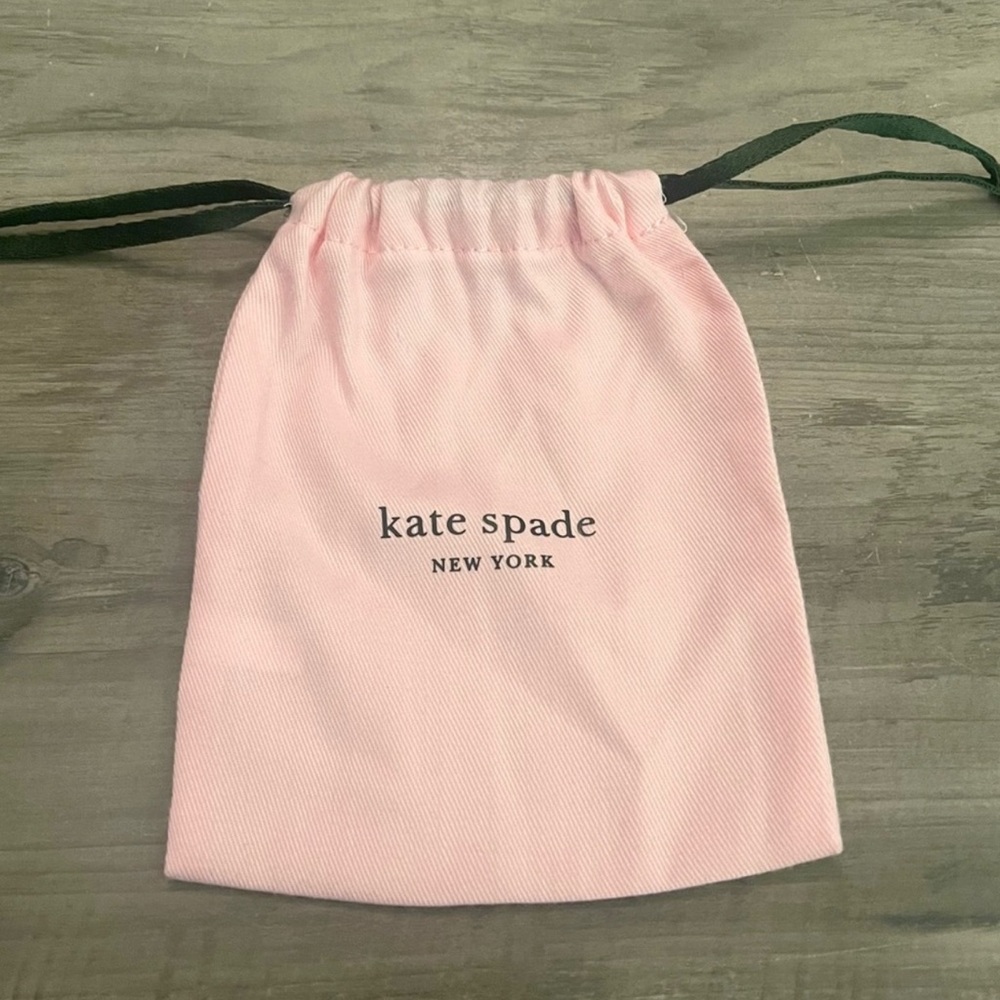 Kate Spade♠️ New York Pink Drawstring Jewelry Dust Bag Duster